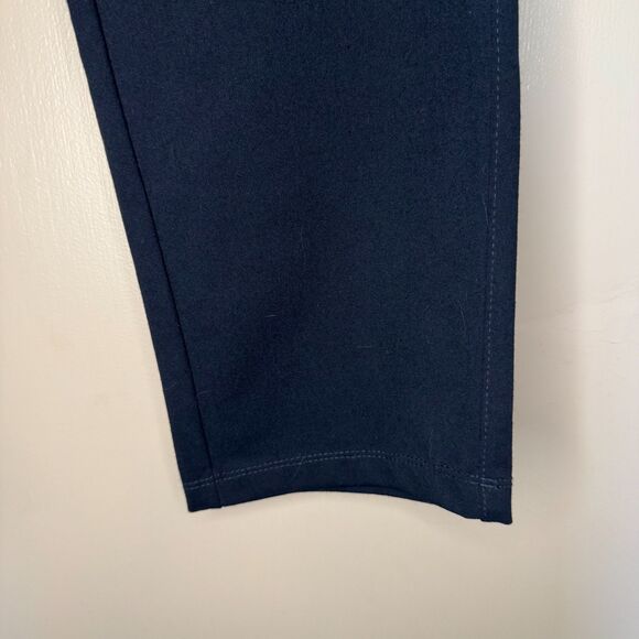 NEW CHICO'S womens size 6 small Travelers Collection crepe india ink ankle pants - Picture 9 of 12